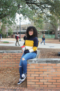 Striped Sweaters are my favorite type of sweaters because they are interesting without being boring. This one is perfect for the fall and winter months with it's muted colors.