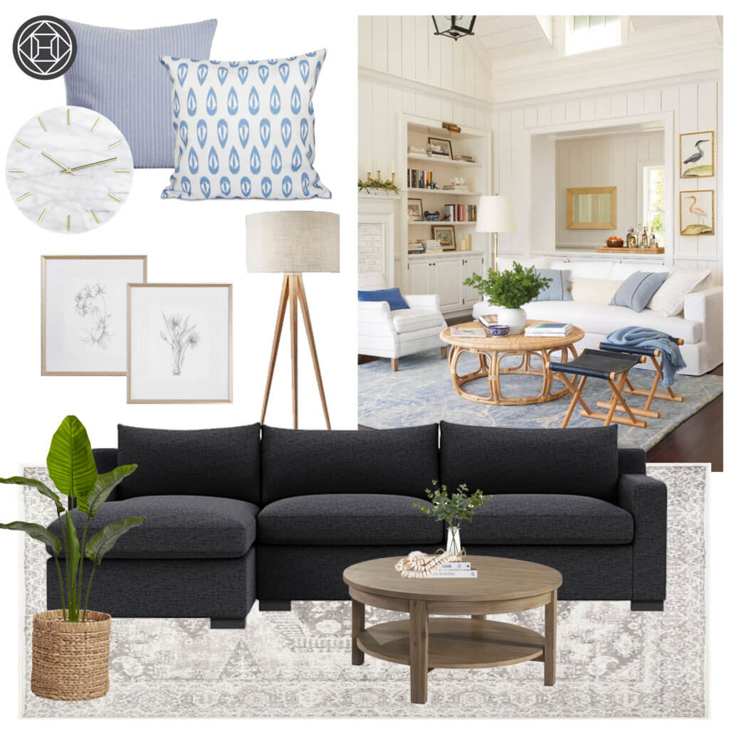 Living Room Inspiration with Havenly | Uniquely Mickie